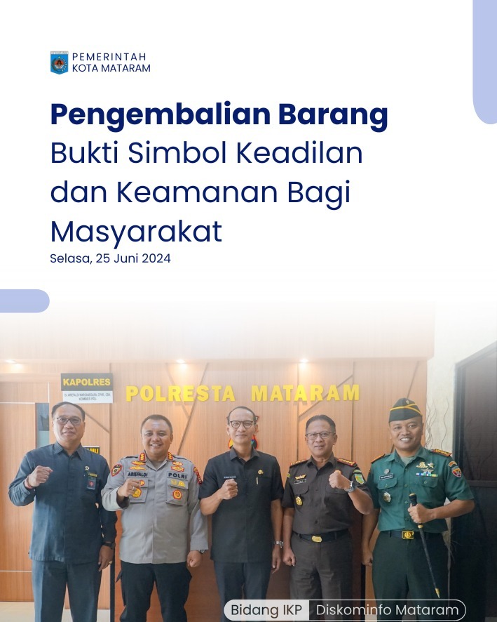 Pengambilan Barang Bukti Simbol Keadilan dan Keamanan Bagi Masyarakat 