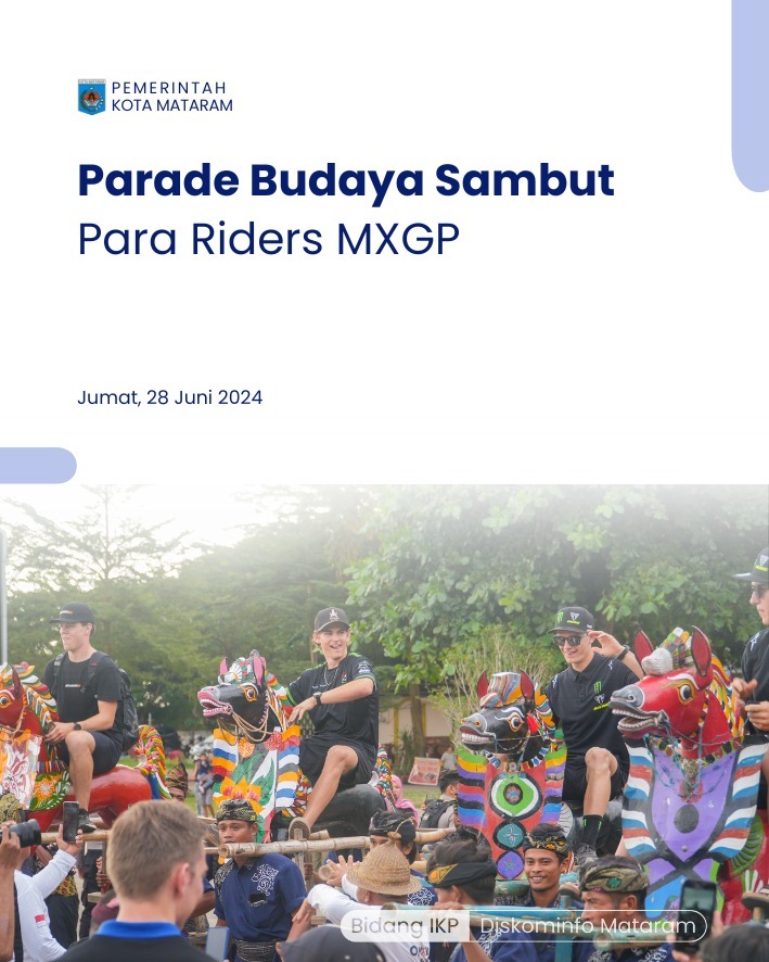 Parade Budaya Sambut Para Riders MXGP