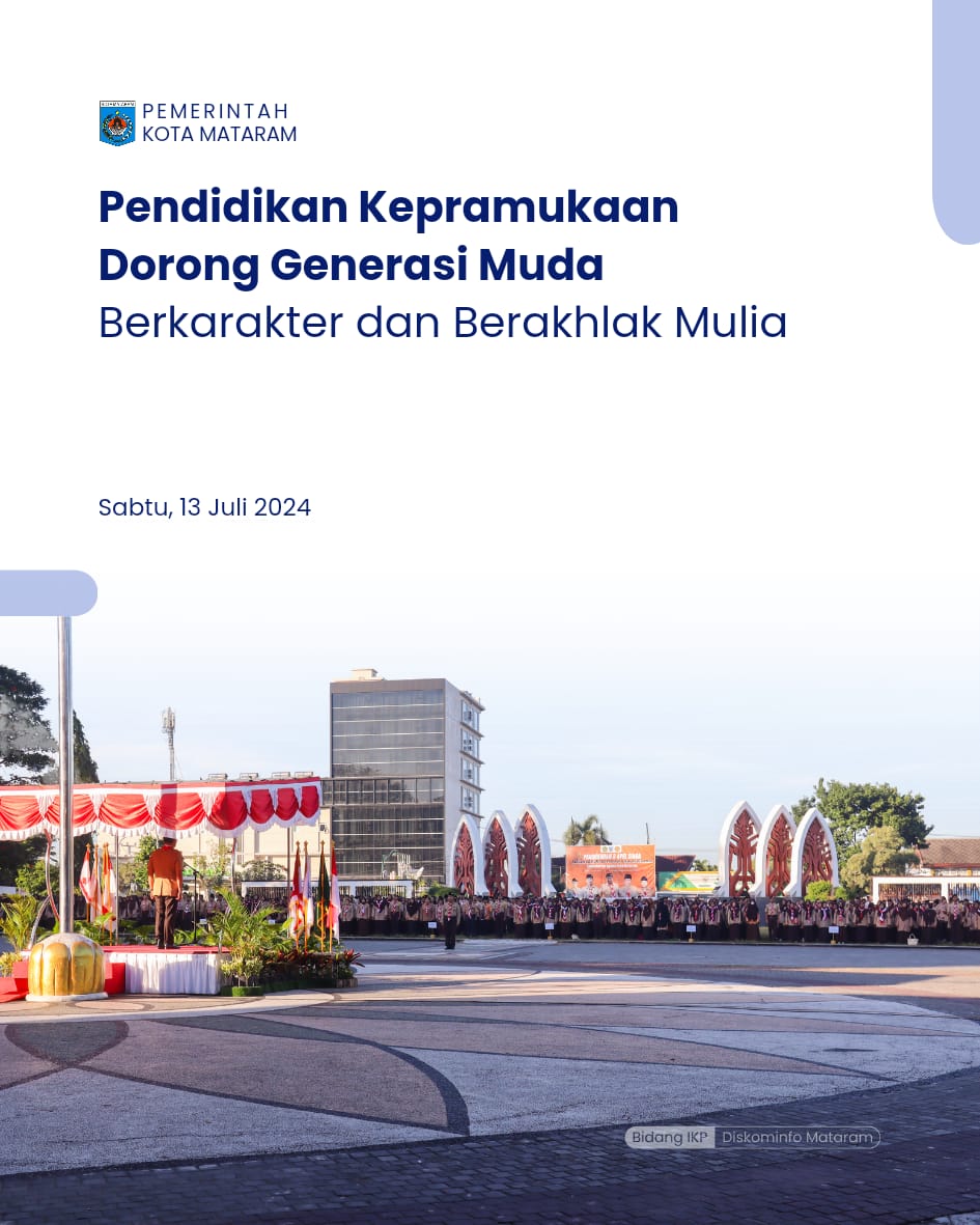 Pendidikan Kepramukaan Dorong Generasi Muda Berkarakter dan Berakhlak Mulia