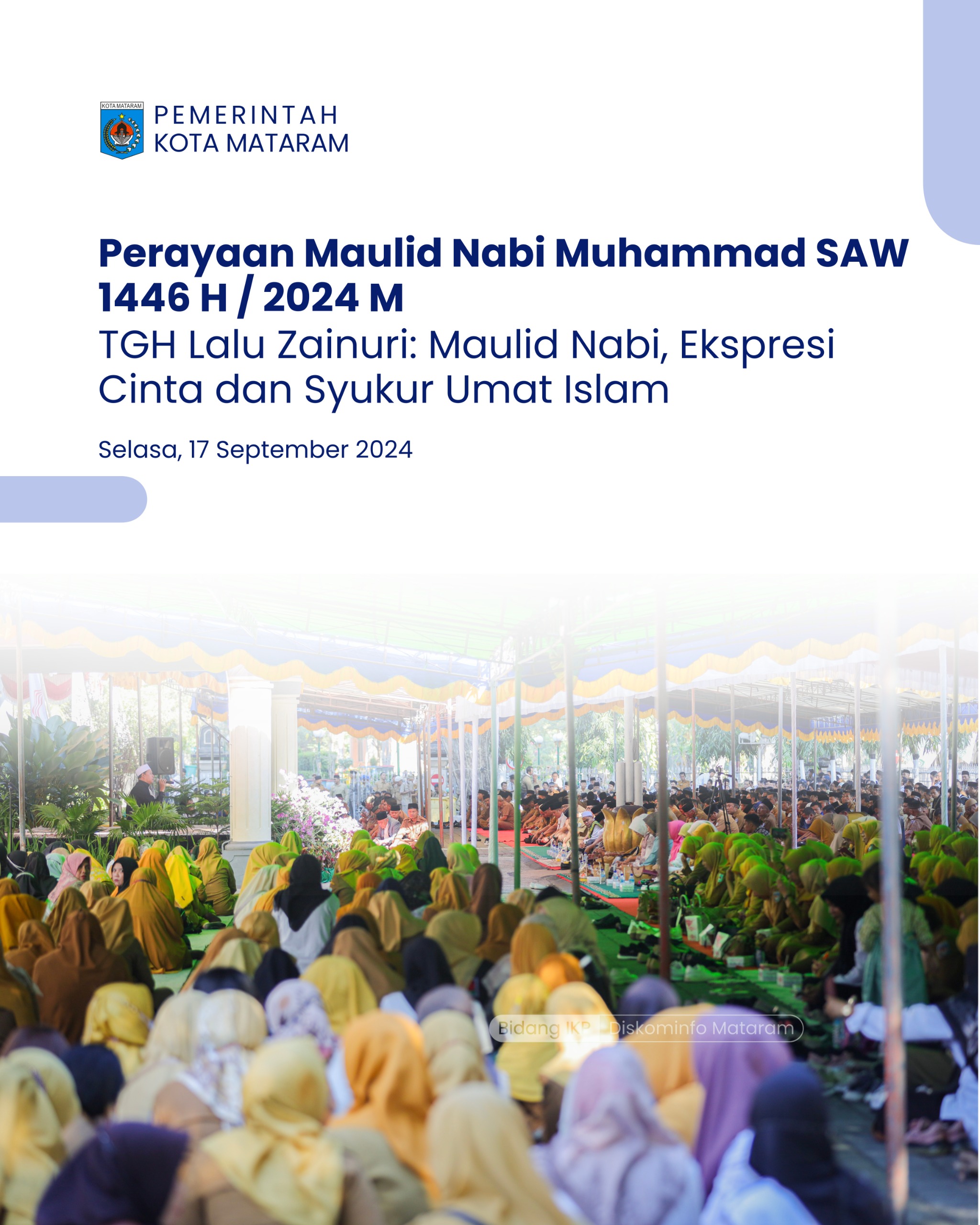 Perayaan Maulid Nabi Muhammad SAW 1446 H/ 2024 M