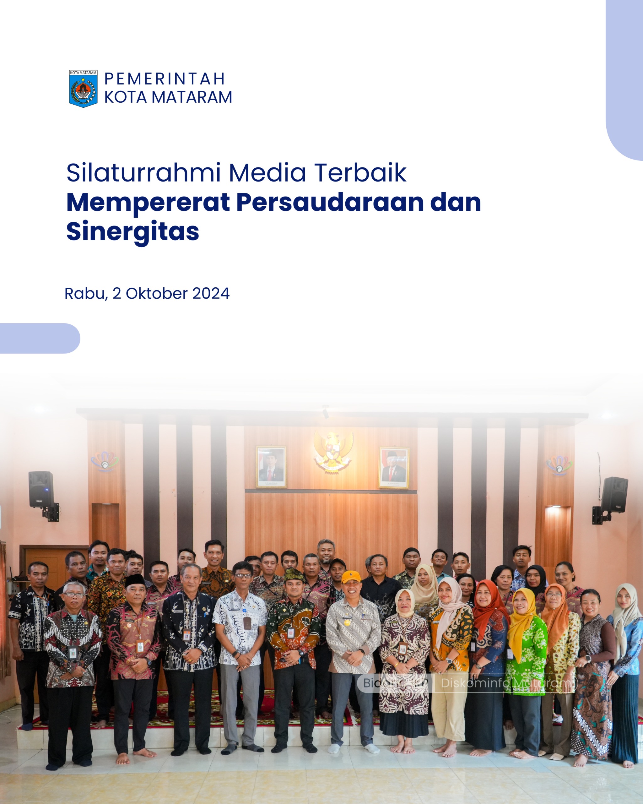 Silaturahmi Media terbaik mempererat Persaudaraan dan Sinergitas.