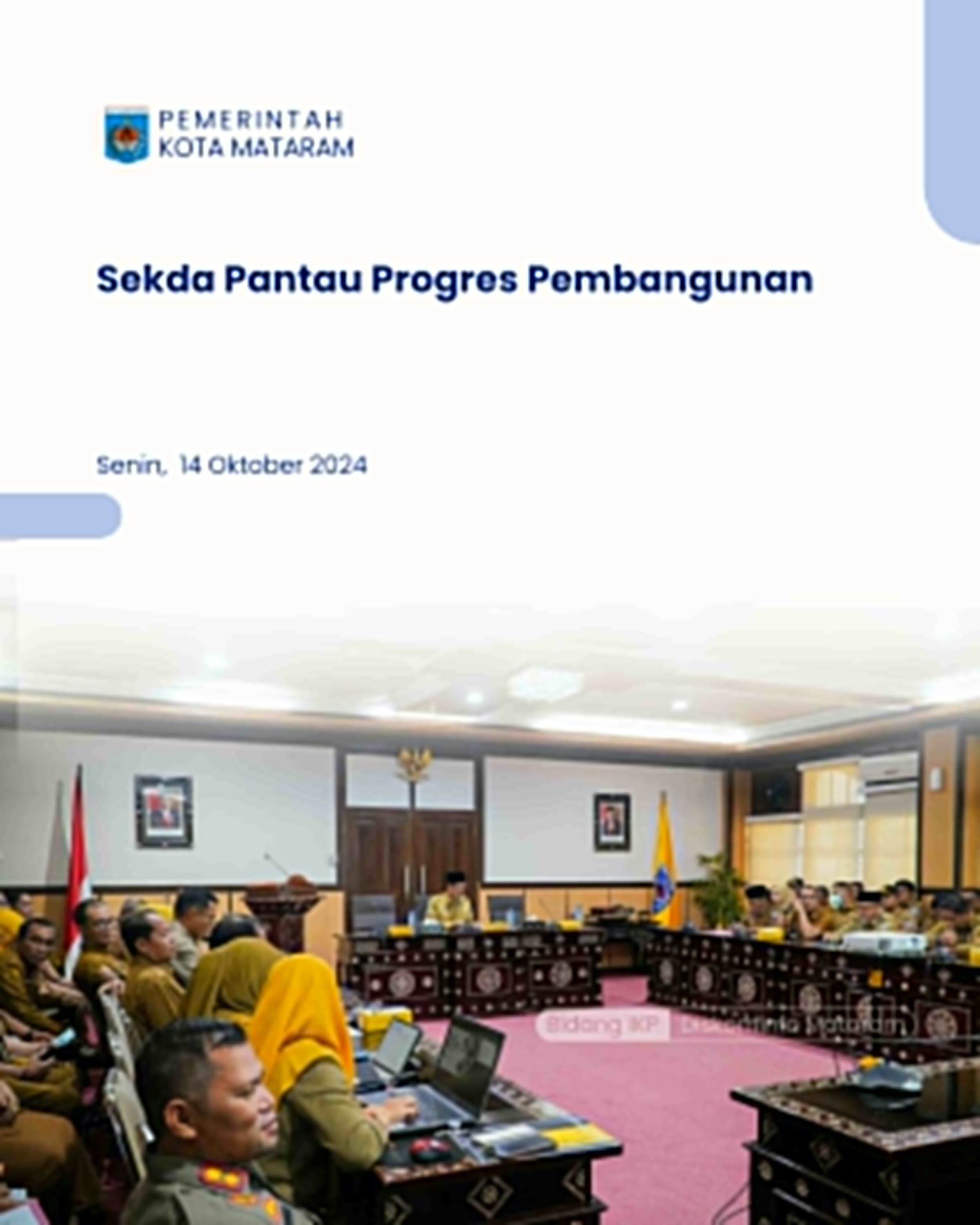 Sekda Pantau Progres Pembangunan