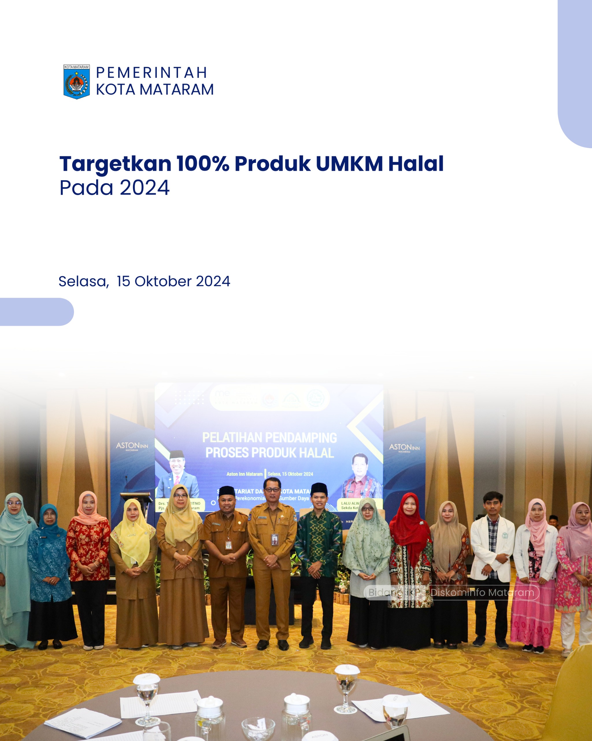 Target 100% Produk UMKM Halal Pada 2024