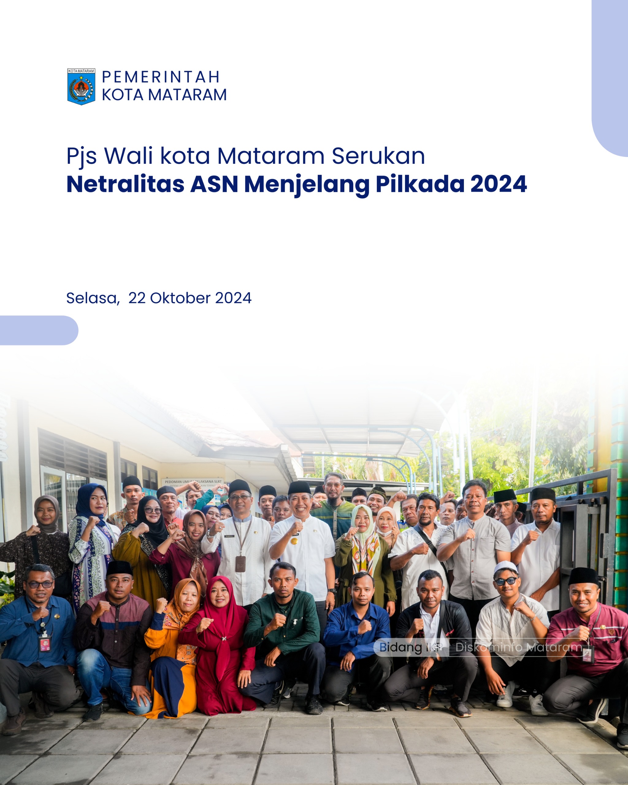 Pjs Walikota Mataram Serukan Netralitas ASN Menjelang Pilkada 2024