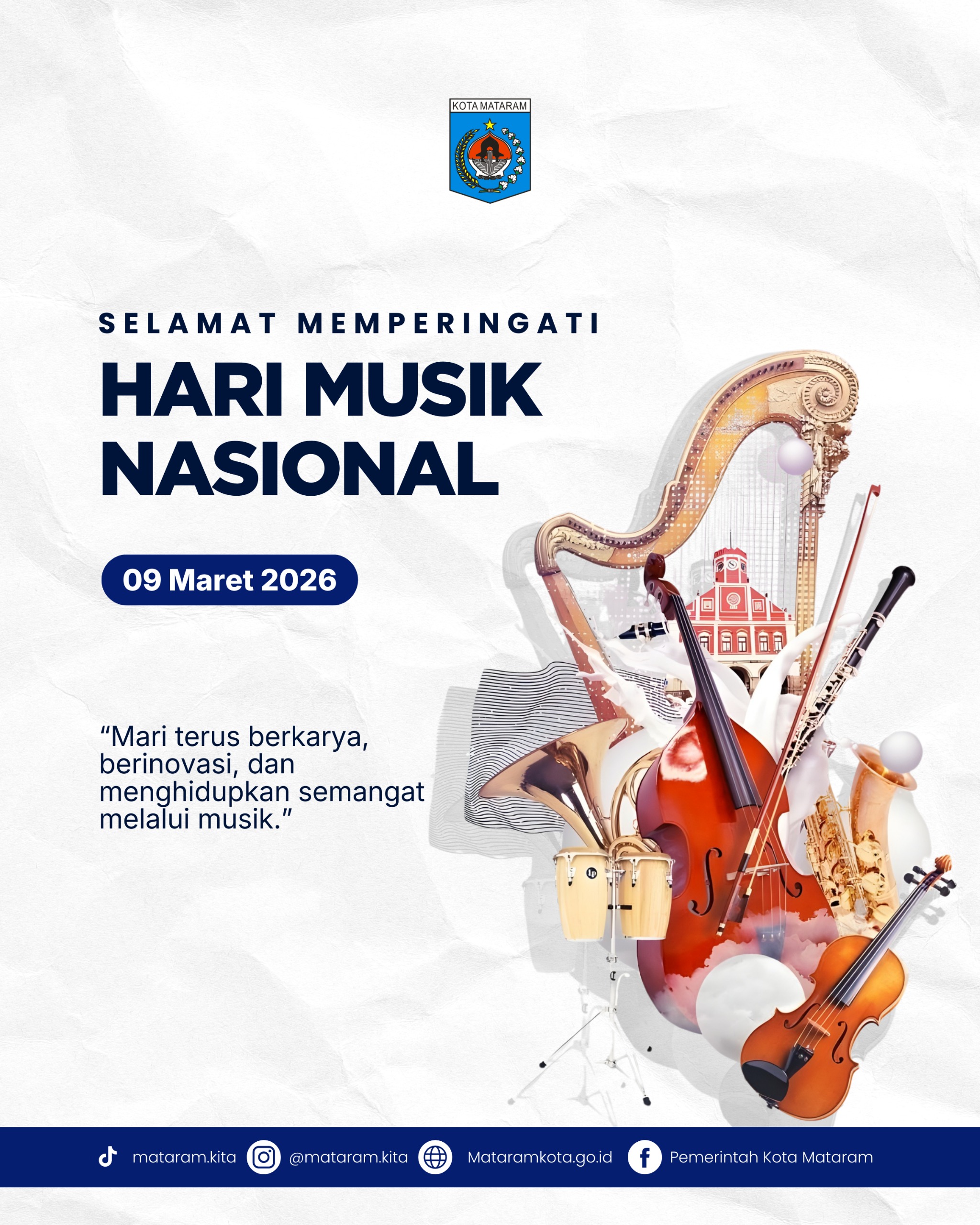 Nada menyatukan, musik menggerakkan