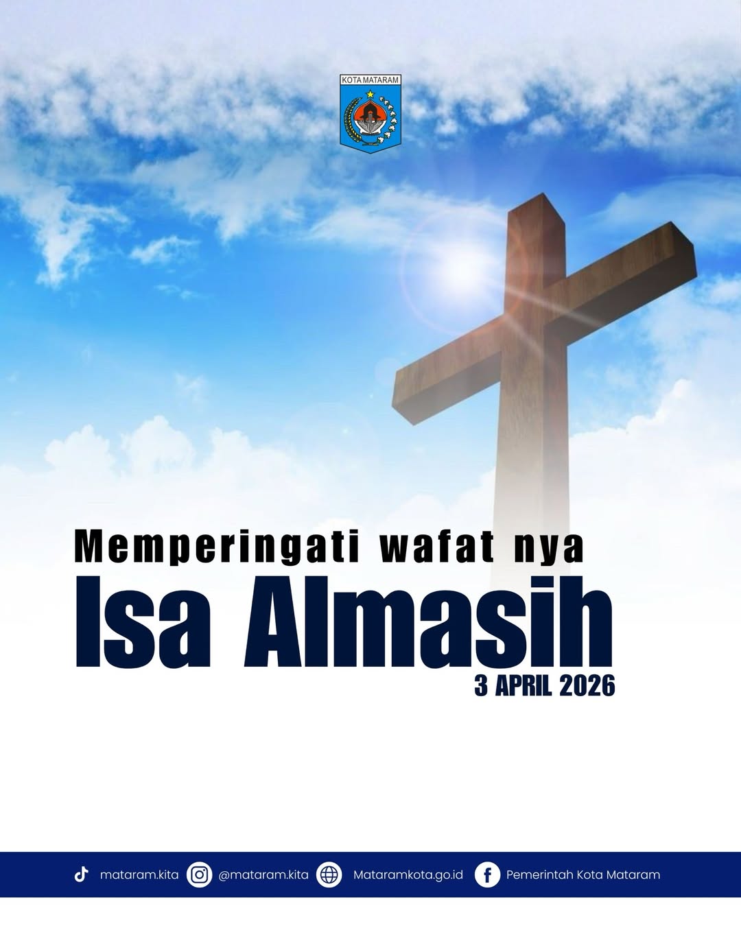 Selamat Memperingati wafatnya Isa Almasih.