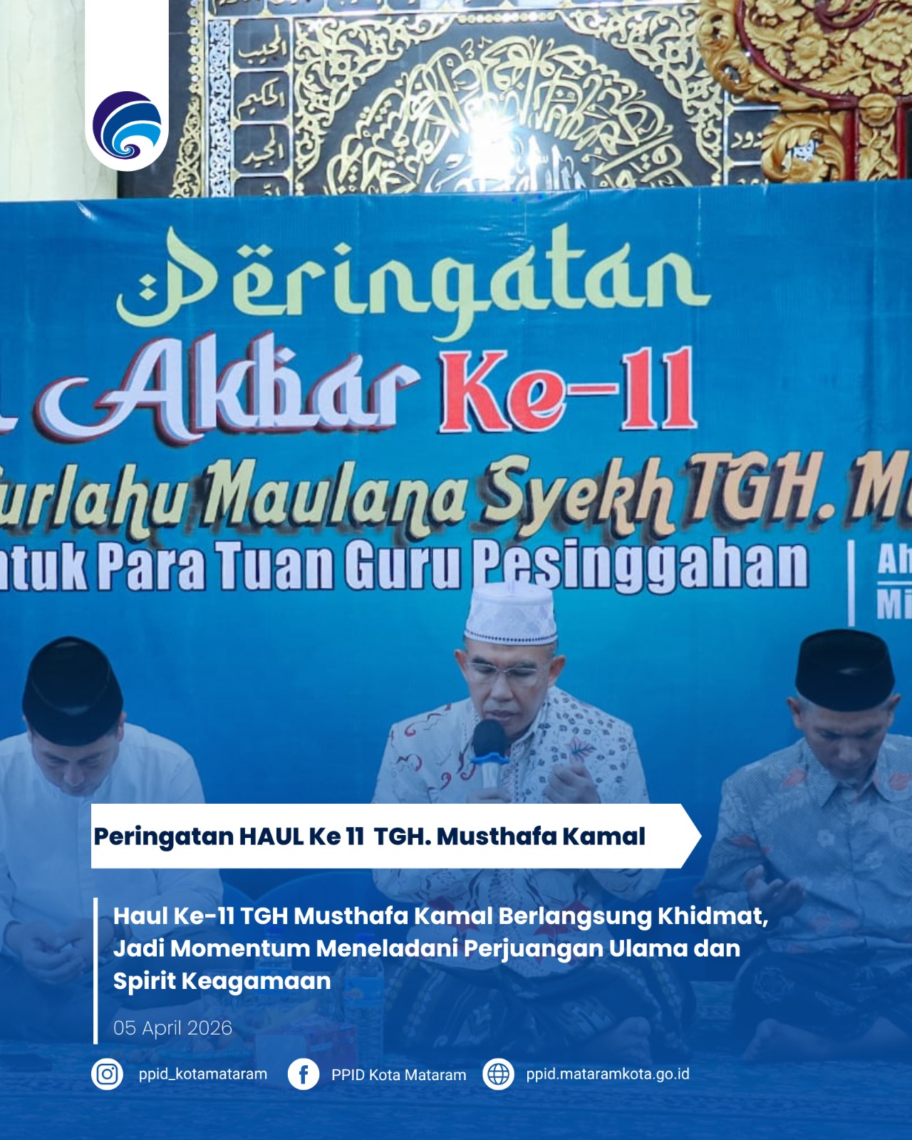 Haul Ke-11 TGH Musthafa Kamal Berlangsung Khidmat, Jadi Momentum Meneladani Perjuangan Ulama dan Spirit Keagamaan
