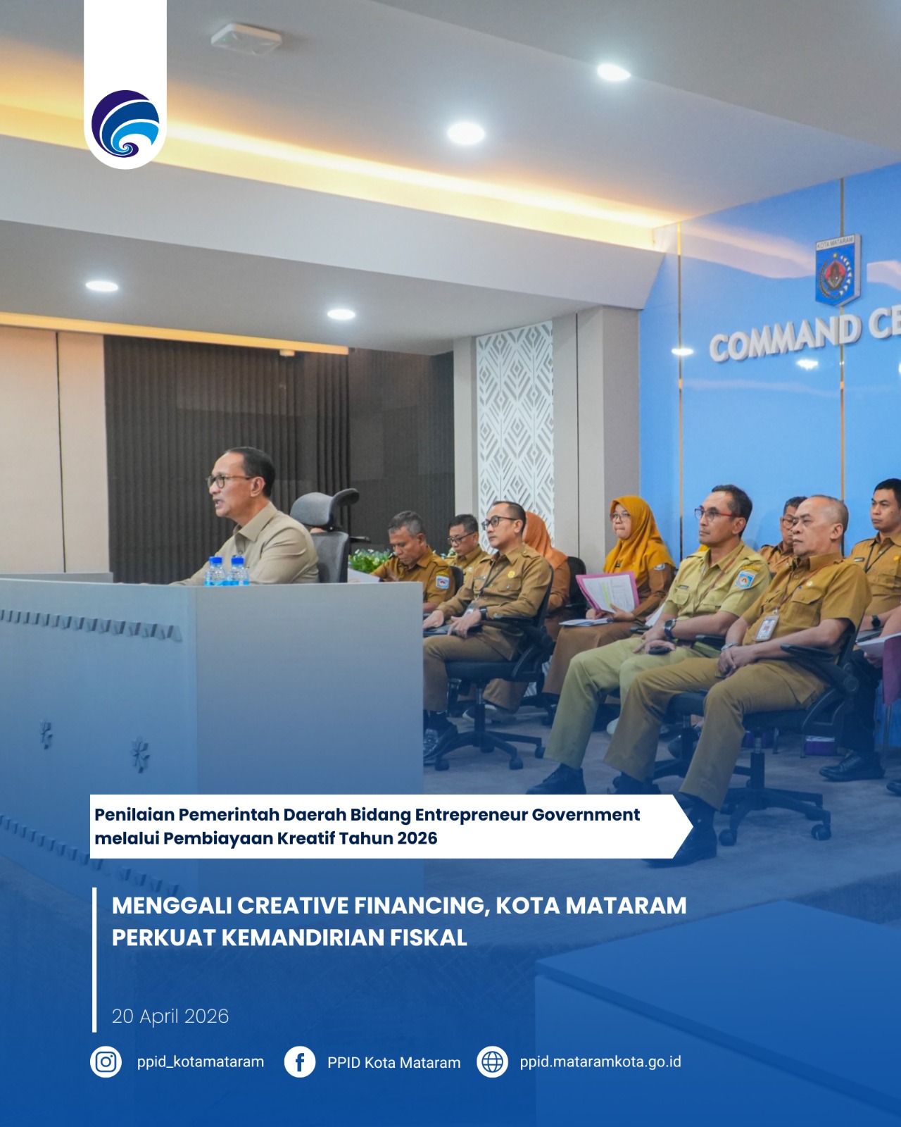 MENGGALI CREATIVE FINANCING, KOTA MATARAM PERKUAT KEMANDIRIAN FISKAL