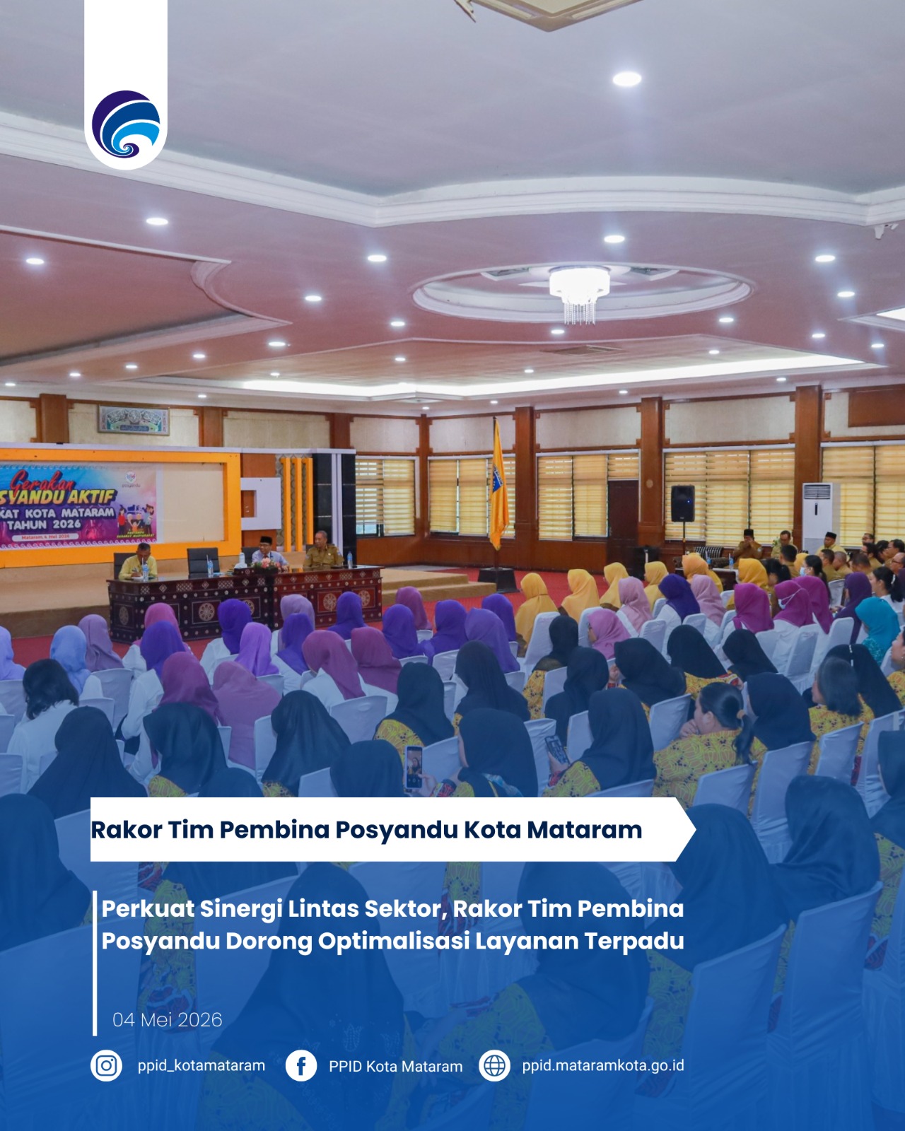 Perkuat Sinergi Lintas Sektor, Rakor Tim Pembina Posyandu Dorong Optimalisasi Layanan Terpadu