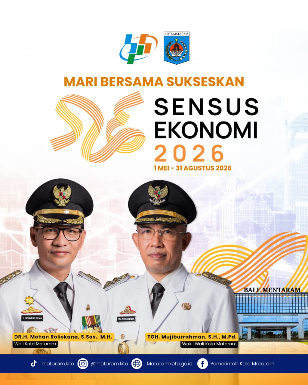 Mari Bersama Sukseskan Sensus Ekonomi 2026