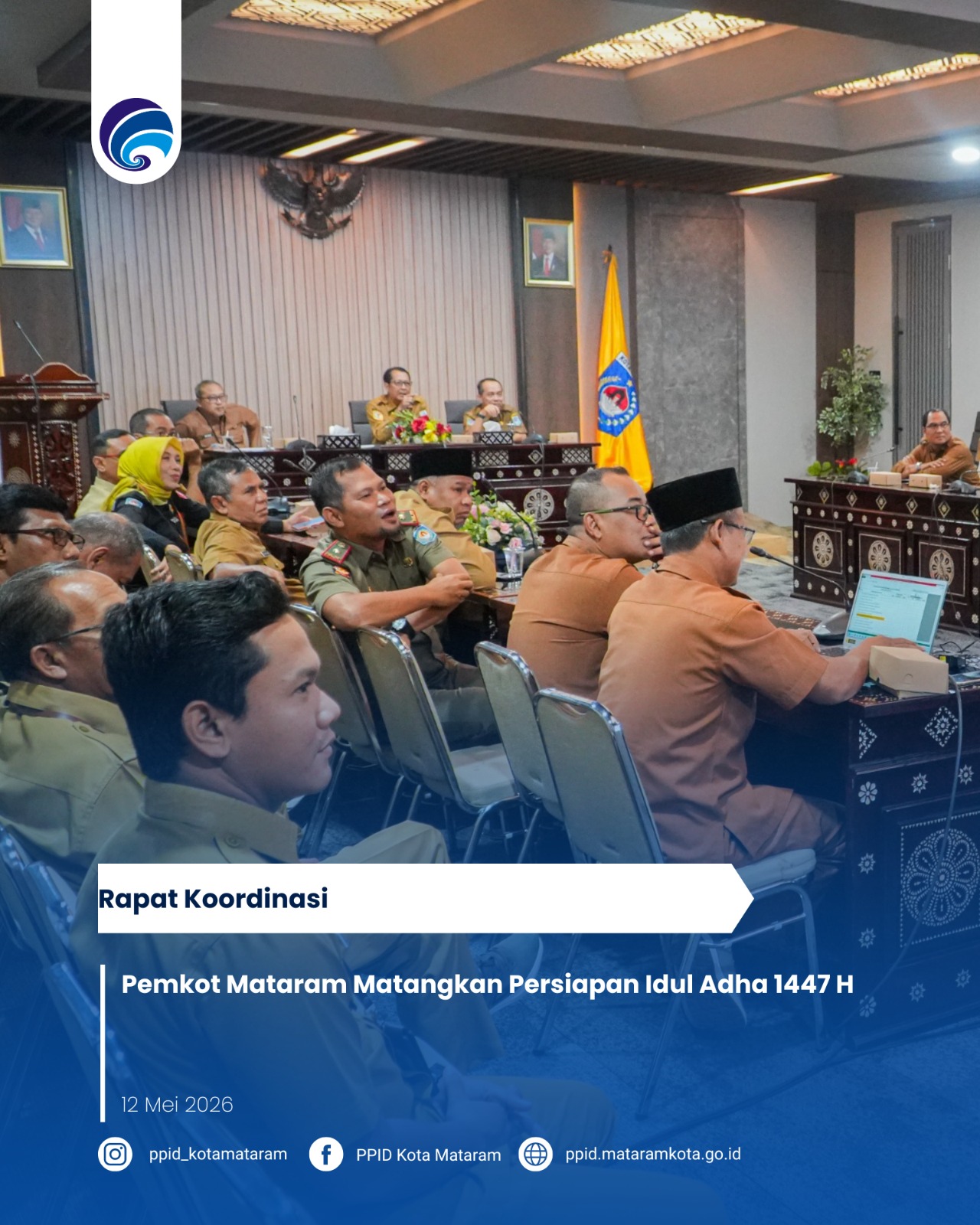 Pemkot Mataram Matangkan Persiapan Idul Adha 1447 H