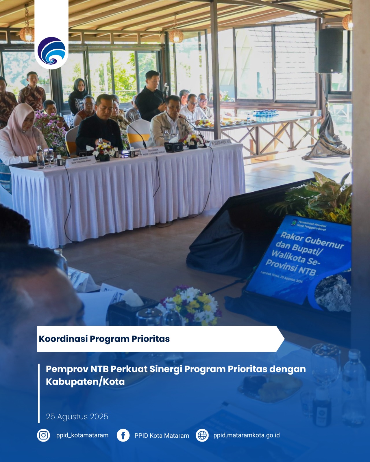 Pemprov NTB Perkuat Sinergi Program Prioritas dengan Kabupaten/Kota