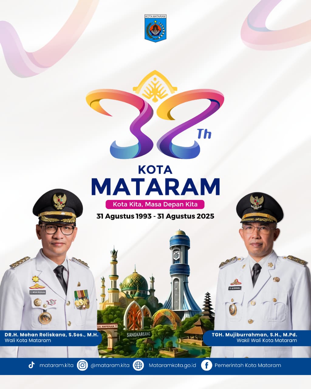 Selamat Hari Ulang Tahun ke-32 Kota Mataram