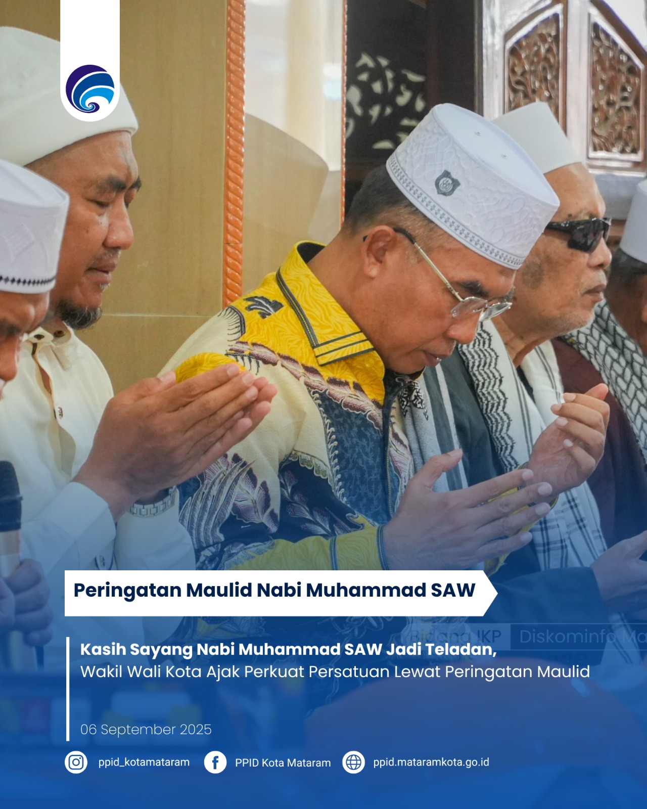 Kasih Sayang Nabi Muhammad SAW Jadi Teladan, Wakil Wali Kota Ajak Perkuat Persatuan Lewat Peringatan Maulid