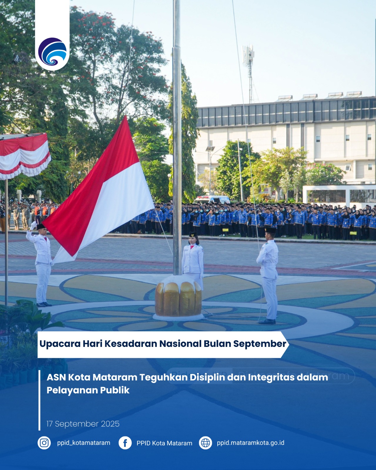 ASN Kota Mataram Teguhkan Disiplin dan Integritas dalam Pelayanan Publik