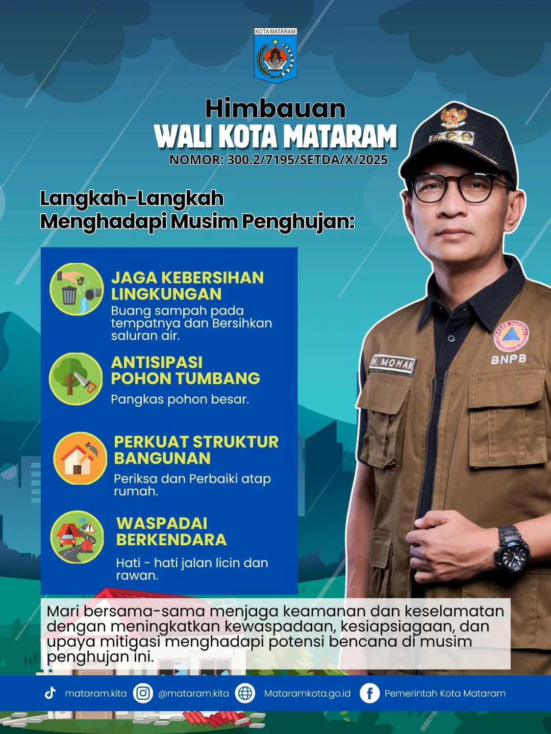 HIMBAUAN WALI KOTA MATARAM