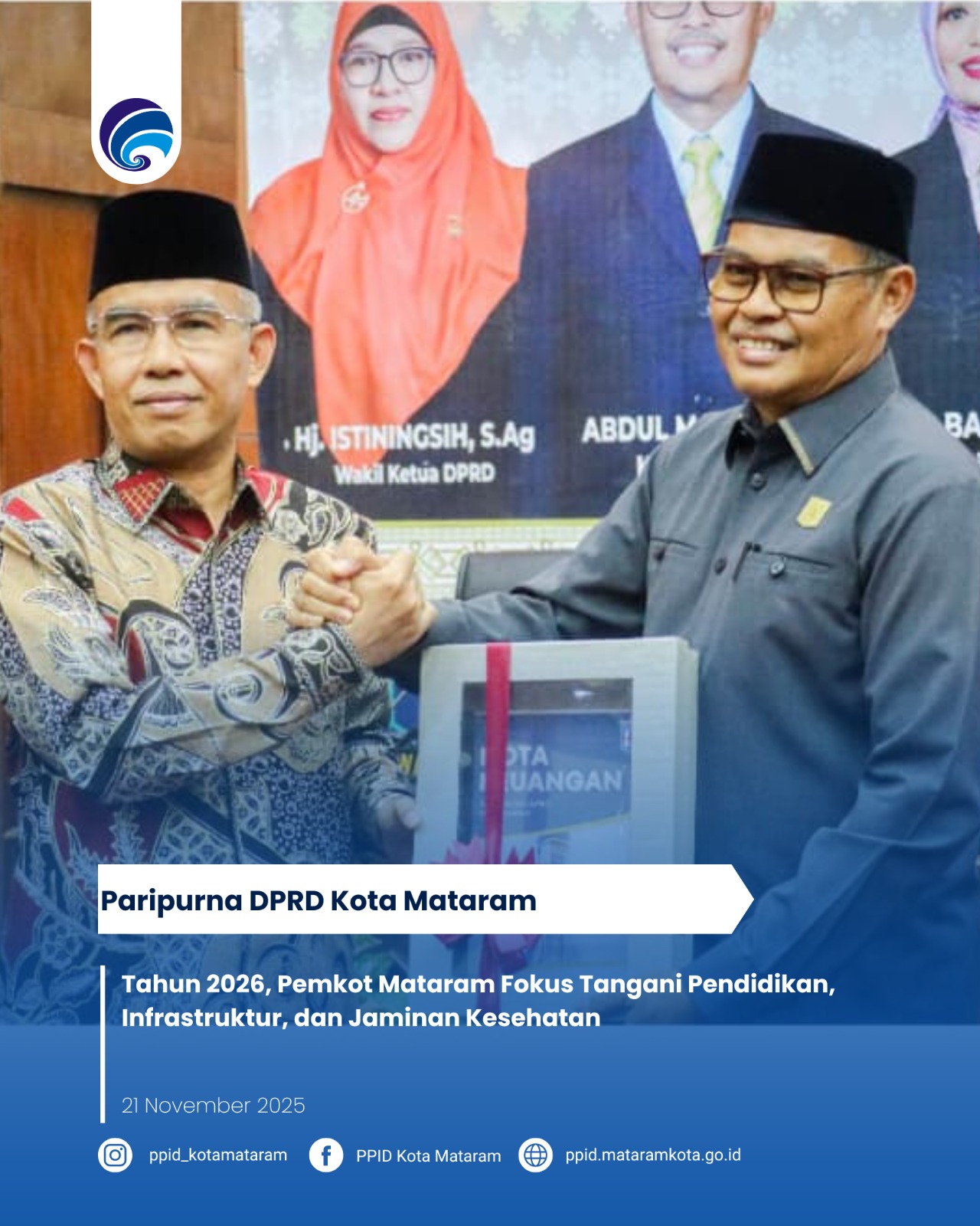 Tahun 2026, Pemkot Mataram Fokus Tangani Pendidikan, Infrastruktur, dan Jaminan Kesehatan