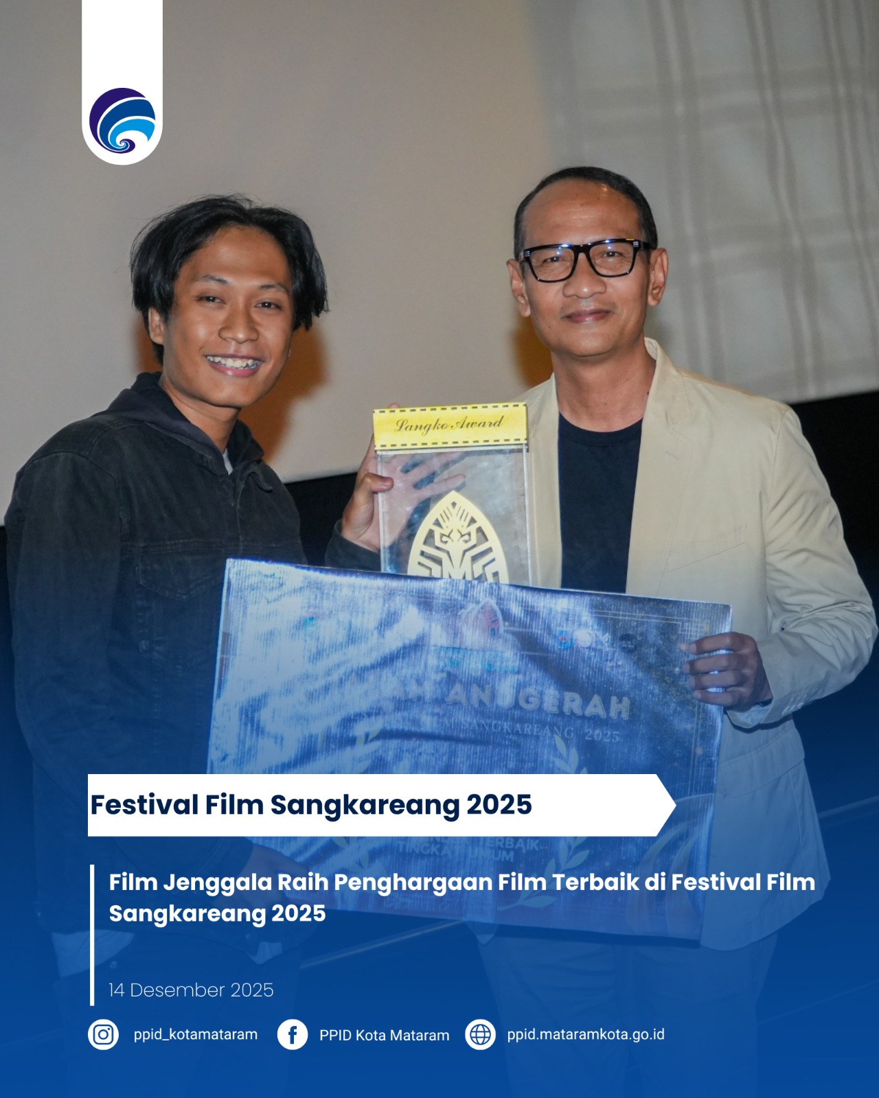 Film Jenggala Raih Penghargaan Film Terbaik di Festival Film Sangkareang 2025