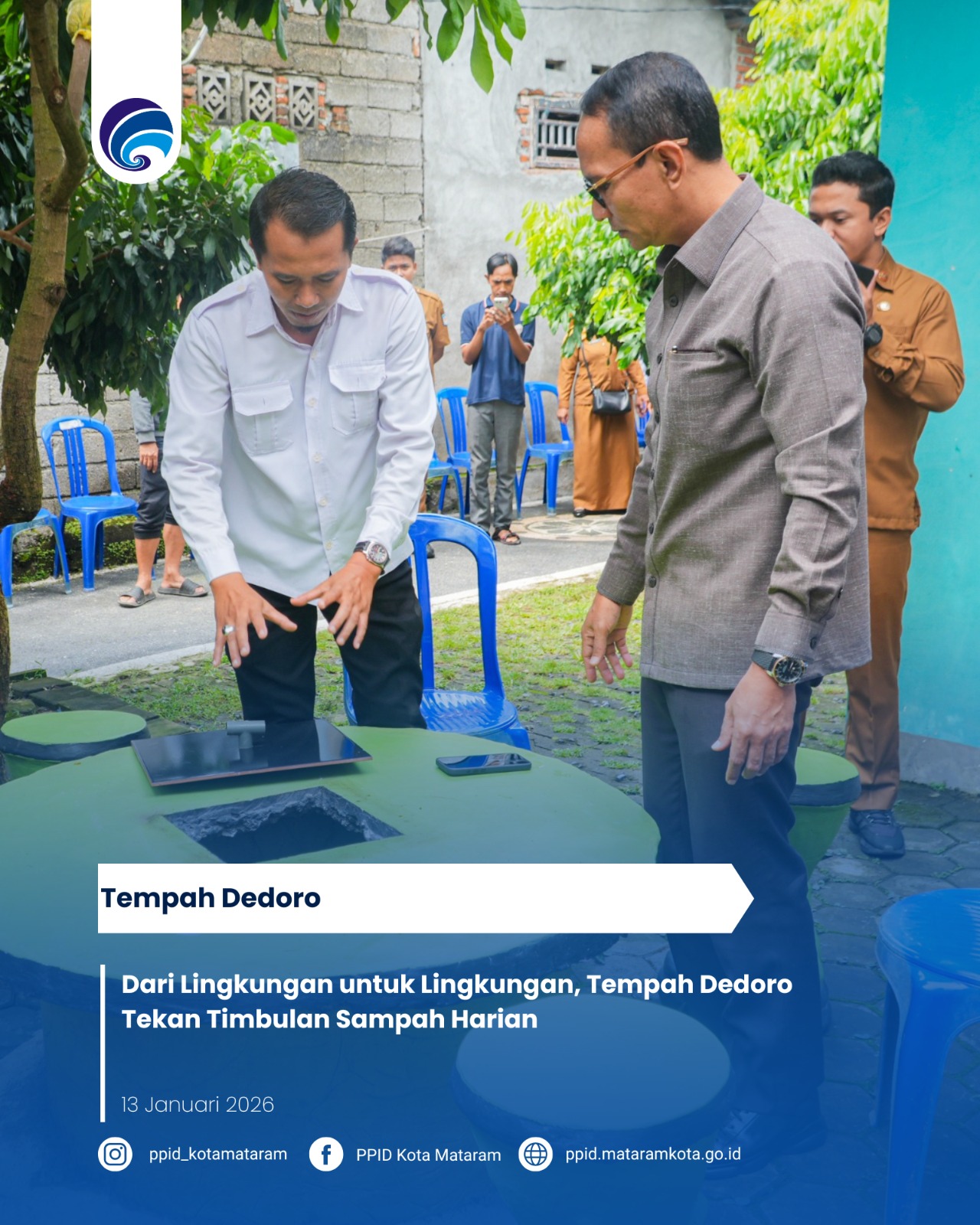 Dari Lingkungan untuk Lingkungan, Tempah Dedoro Tekan Timbulan Sampah Harian