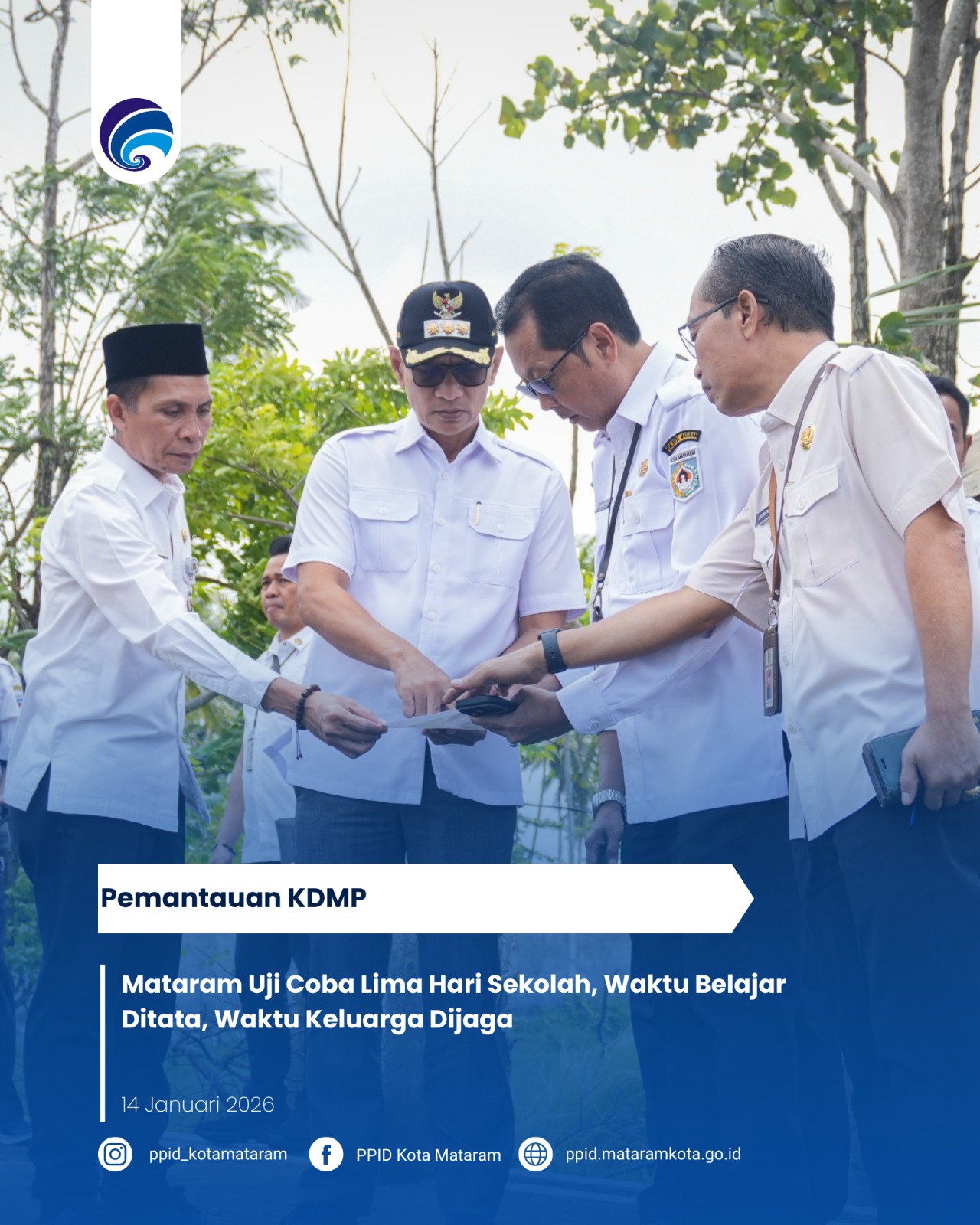 Wali Kota Mataram Tinjau Progres Pembangunan Gedung Koperasi Merah Putih di Sejumlah Kelurahan